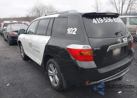 2008 Toyota Highlander Sport z USA, uszkodzony, nr VIN JTEES43A782017238